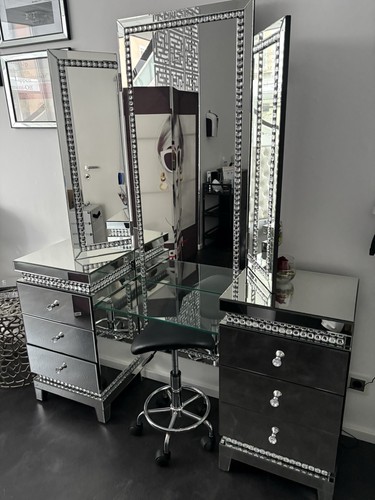 Spiegelschrank schminktisch - spiegelschrank,