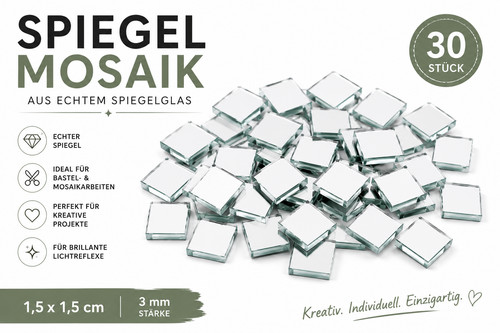 Spiegelmosaik steine - 30,