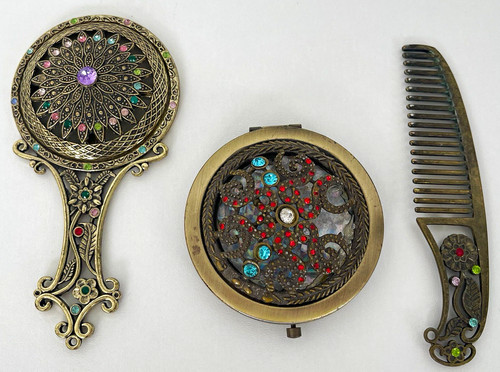 Metall handspiegel und - handspiegel, 1