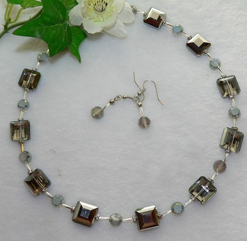 Set halskette ohrring - ,